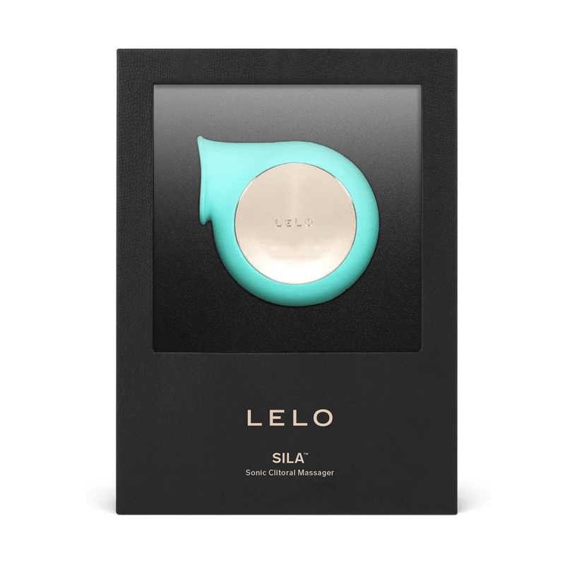 LELO Sila Gentle Clitoral Vibrator - Aqua Vibrators Lelo