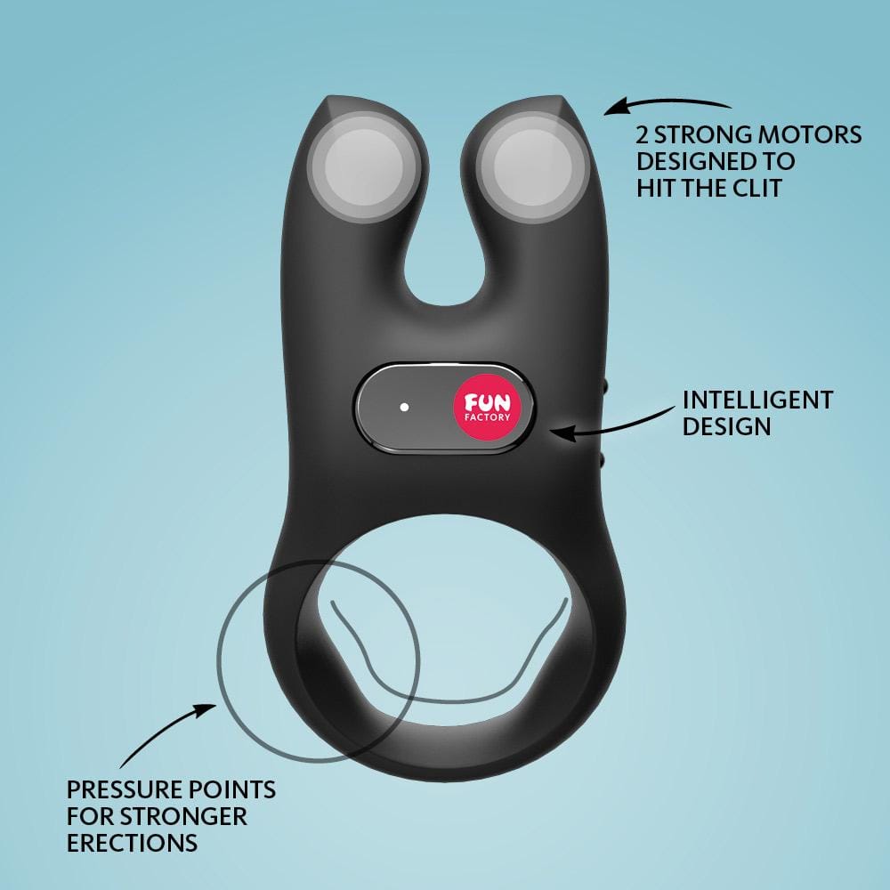 NŌS Vibrating Cock Ring - Fun Factory For Him Fun Factory