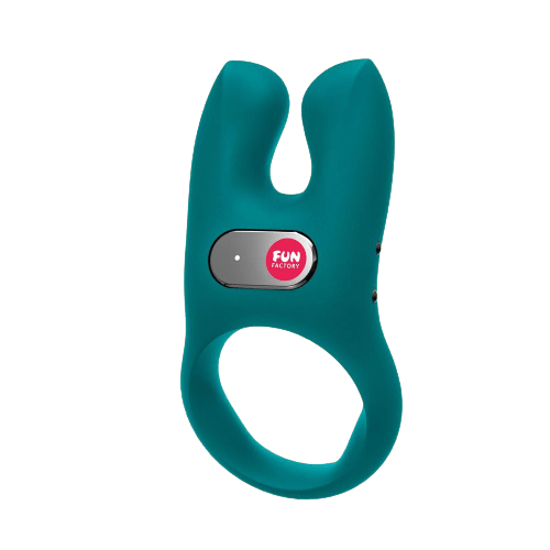 NŌS Vibrating Cock Ring - Fun Factory For Him Fun Factory Deep Sea Blue