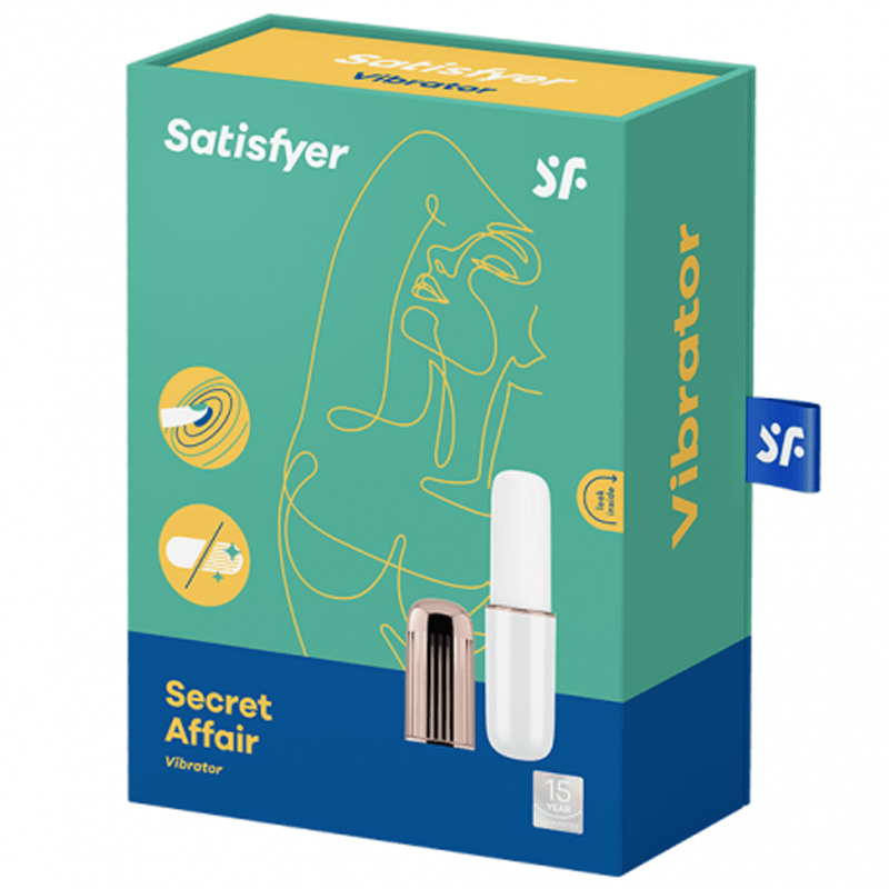 Satisfyer Secret Affair - White/Bronze - Clitoral Vibrator Other Satisfyer