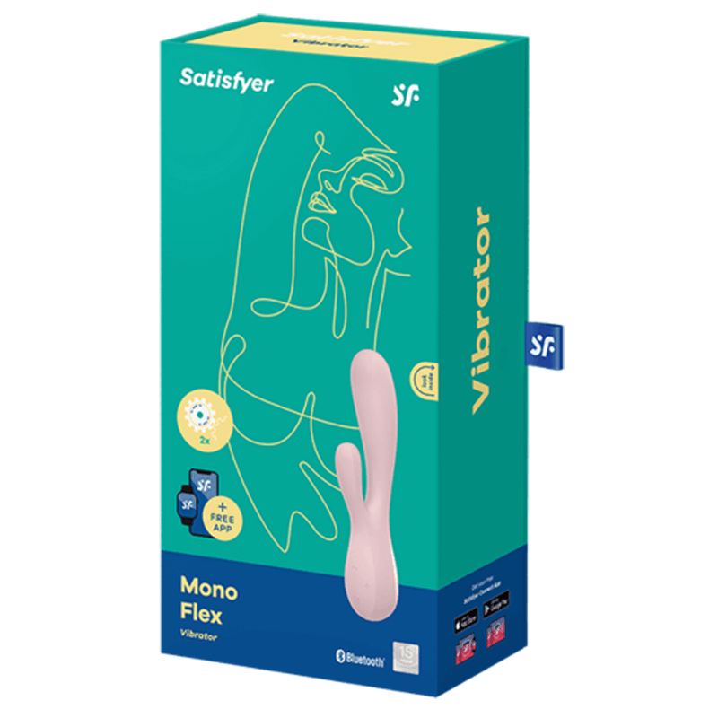 Mono Flex Double Stimulator Vibrator - Satisfyer Vibrators Satisfyer