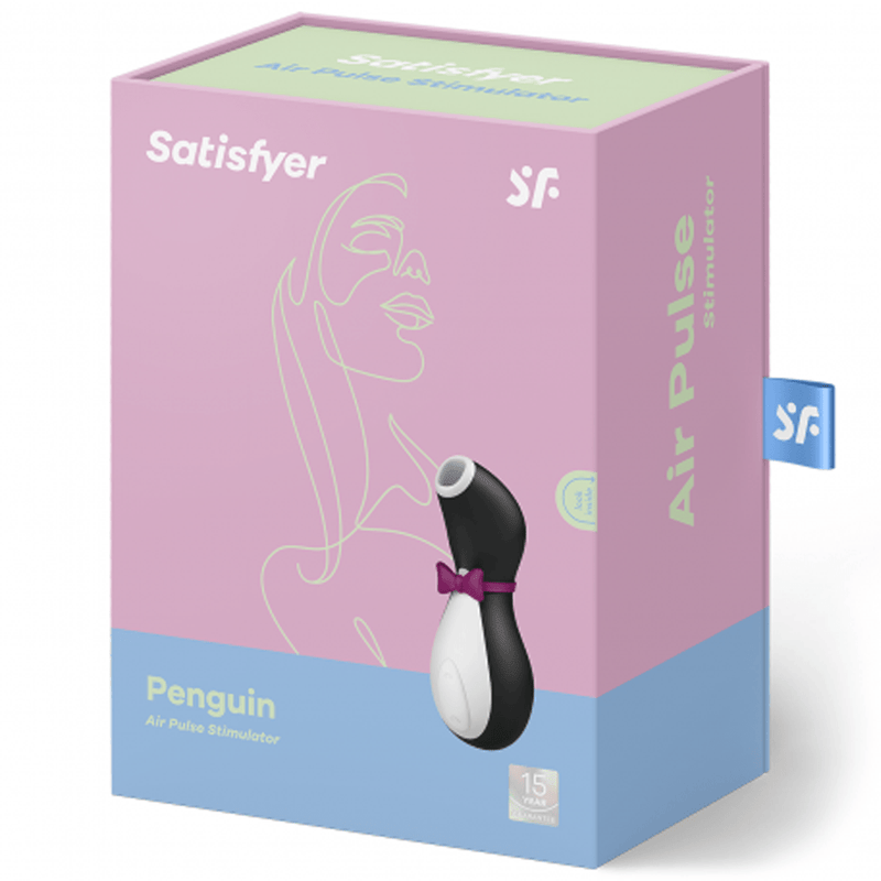 SATISFYER PENGUIN PRESSURE WAVE -  CLITORAL STIMULATOR Vibrators Satisfyer