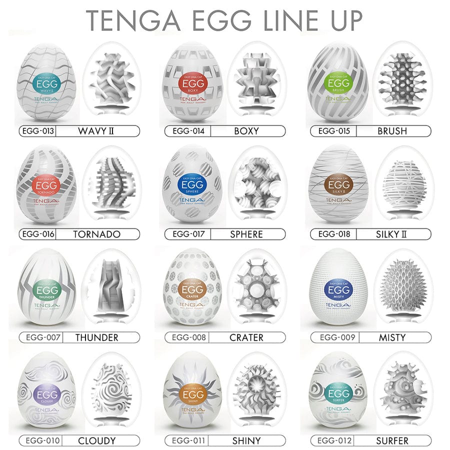 Tenga EGG - New Standard 6 Pack Variety Pack Other Tenga