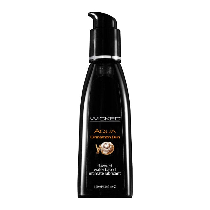 Aqua Cinnamon Bun - Flavoured Lubricant - 4 oz - Wicked Other Wicked