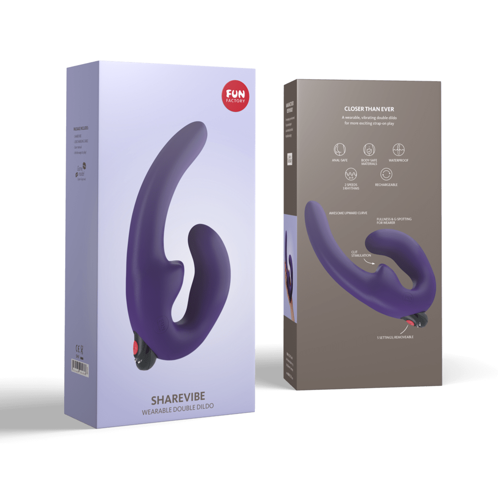SHAREVIBE - Vibrating Double Dildo - Fun Factory Vibrators Fun Factory
