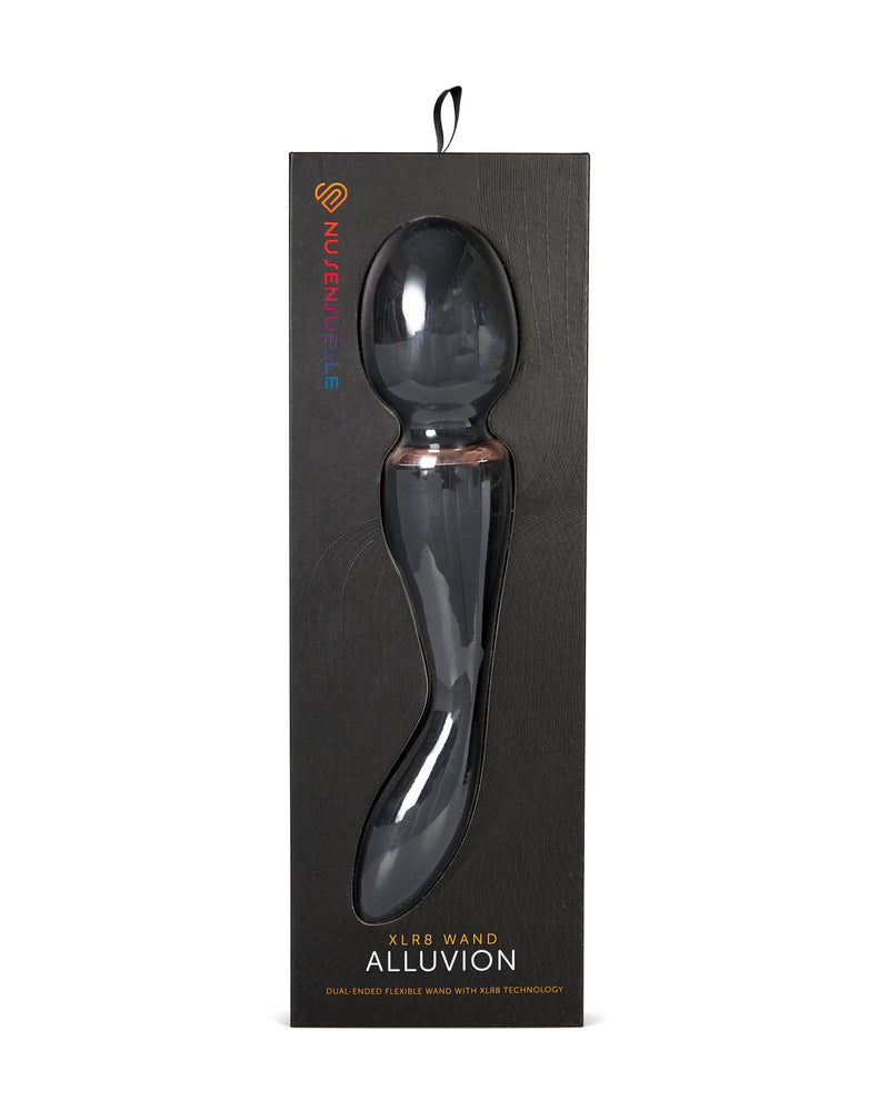 Nu Sensuelle ALLUVION WAND - BLACK Vibrators Nu Sensuelle