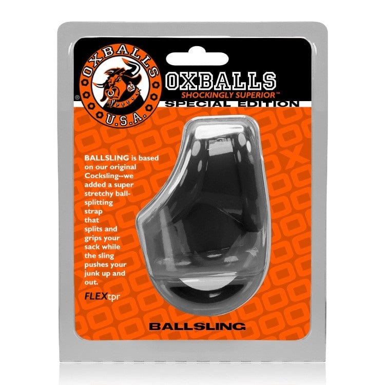BALLSLING - ball-split-sling - BLACK For Him OXBALLS
