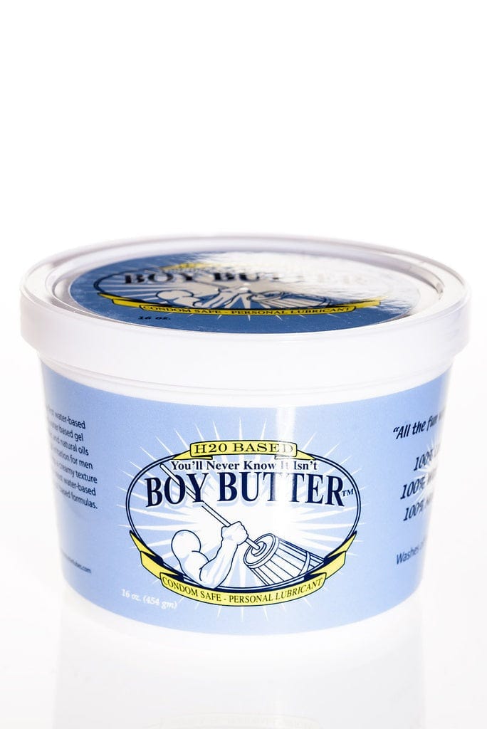 H2O Formula Water Base Lubricant - Boy Butter - 16 oz Lubes & Lotions Boy Butter