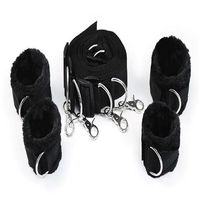 BR1 UNDER THE BED RESTRAI - BLACK BDSM NOBÜ