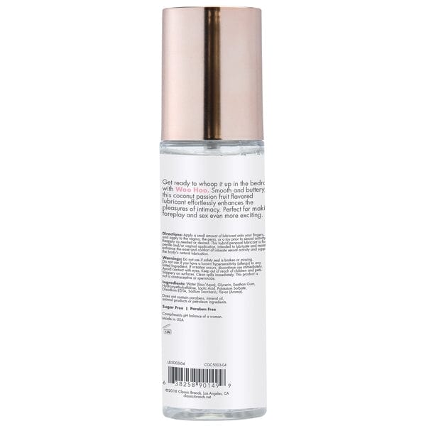 WOO HOO Water based Personal Lubricant - Coconut Passion 4.4oz | 130mL Lubes CG