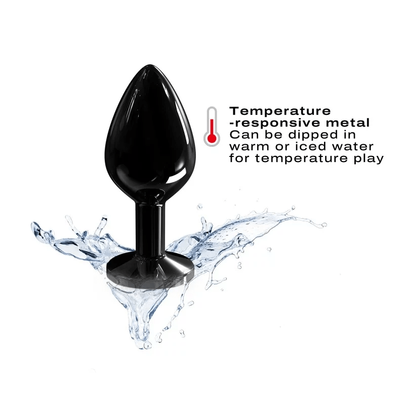 DIAMOND PLUG BLACK M Anal Toys Dorcel