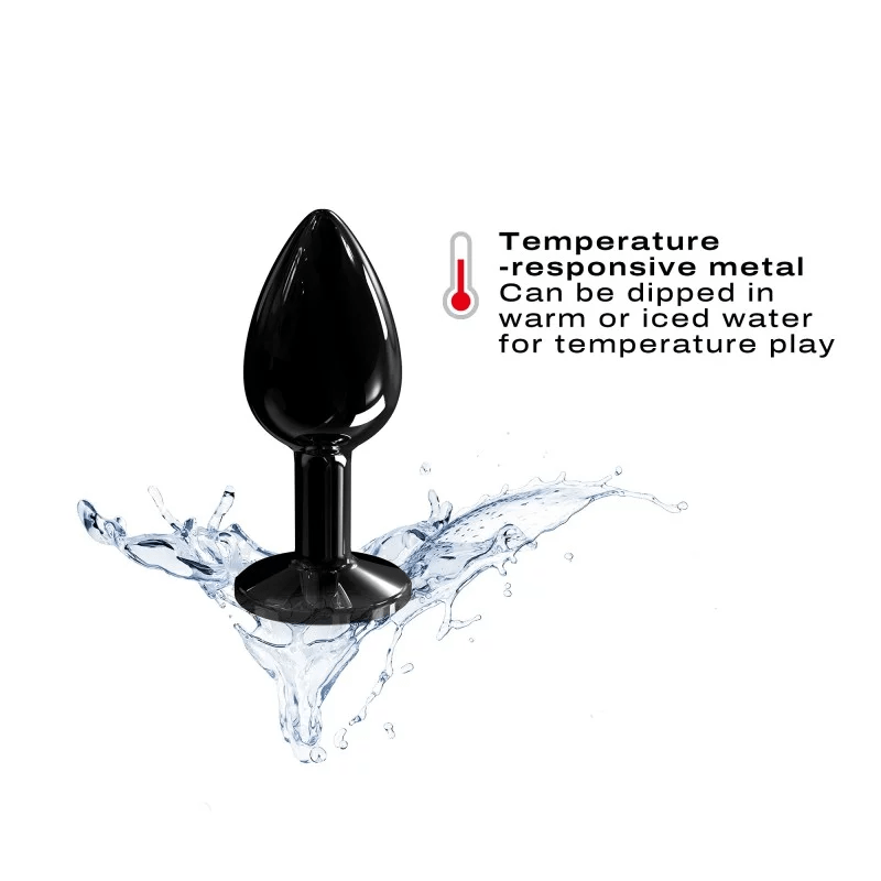 DIAMOND PLUG BLACK S Anal Toys Dorcel