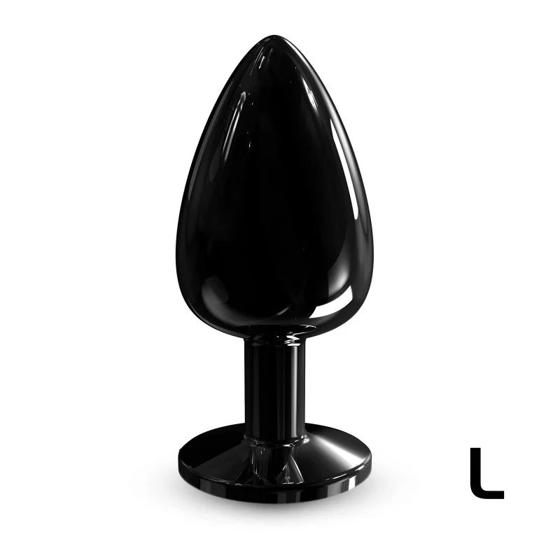DIAMOND PLUG BLACK L For Him Dorcel