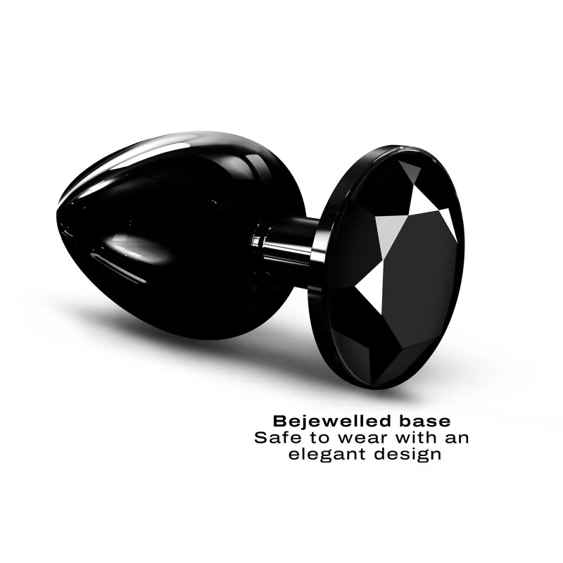 DIAMOND PLUG BLACK L For Him Dorcel