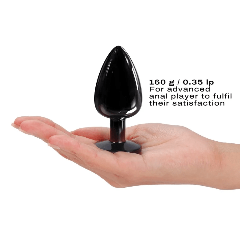 DIAMOND PLUG BLACK L For Him Dorcel