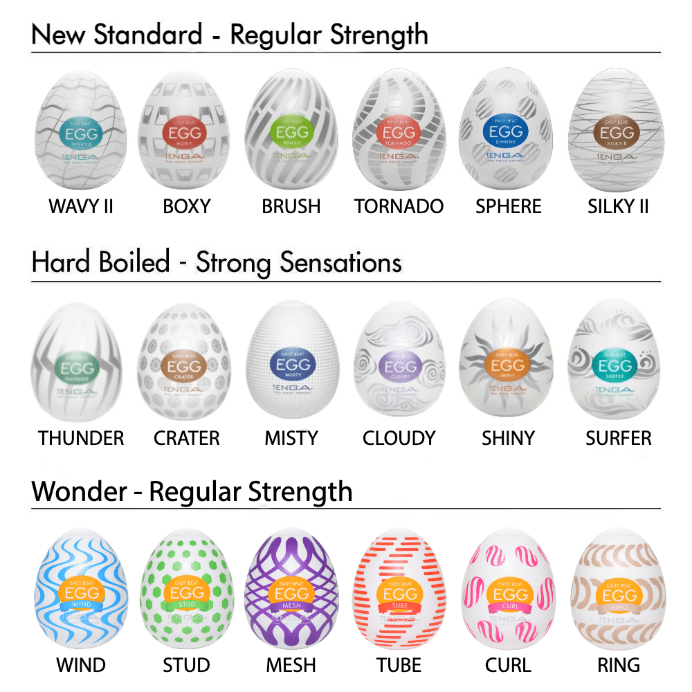 EGG Shiny - Male Masturbator For Him Tenga