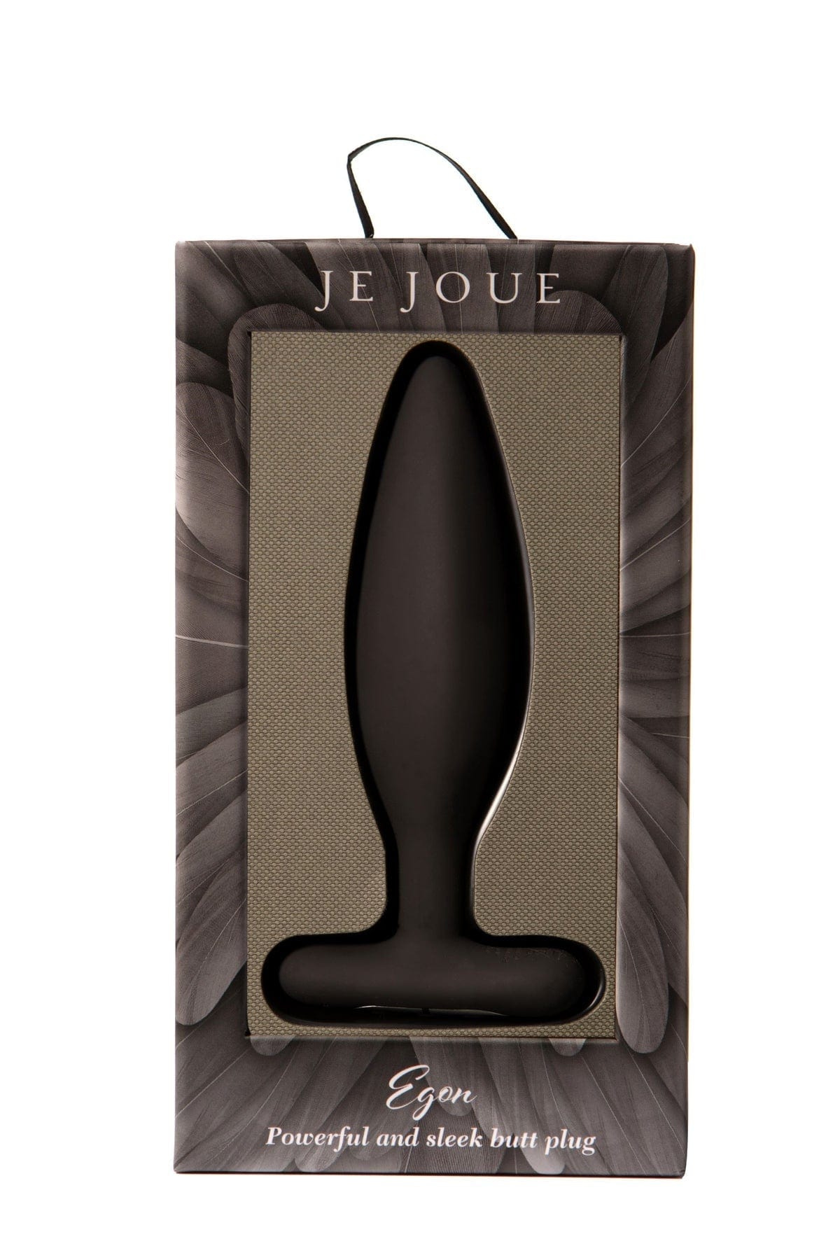 Egon Vibrating Butt Plug - Je Joue - Black Anal Toys Je Joue