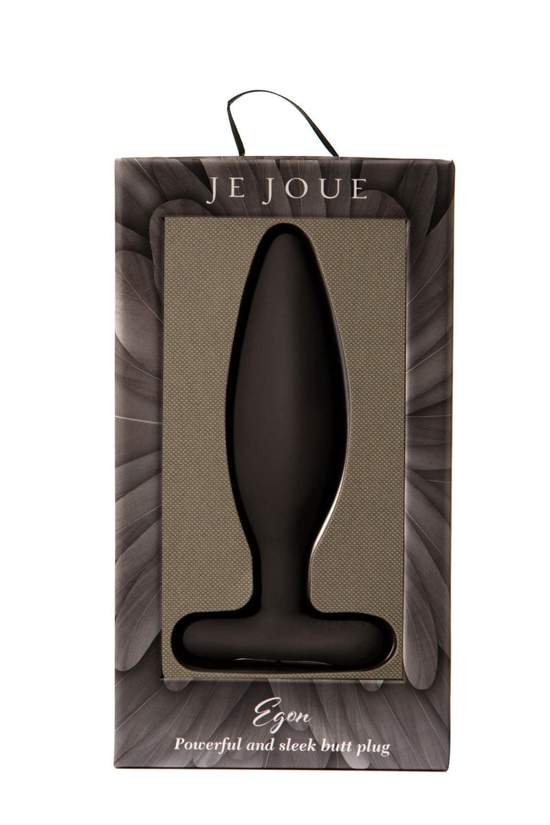 Egon Vibrating Butt Plug - Je Joue - Black Anal Toys Je Joue