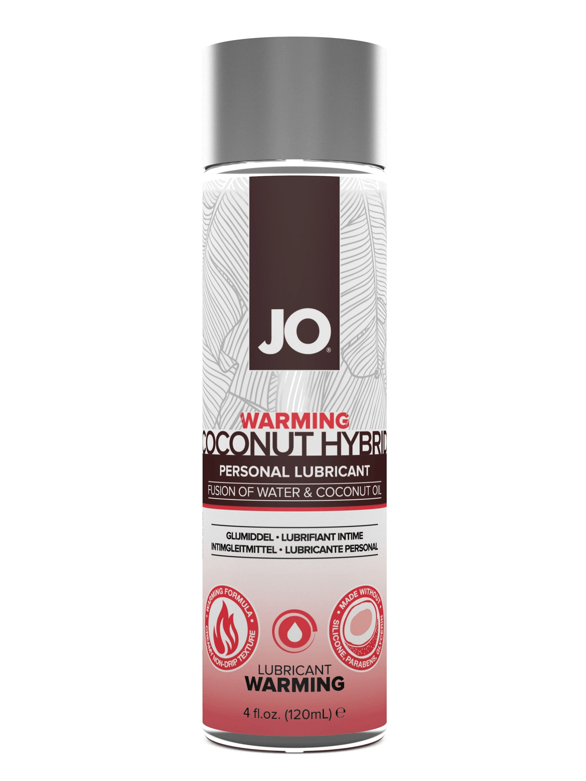 JO Coconut Hybrid - Warming - Lubricant 4 floz / 120 mL Other JO Lubricants