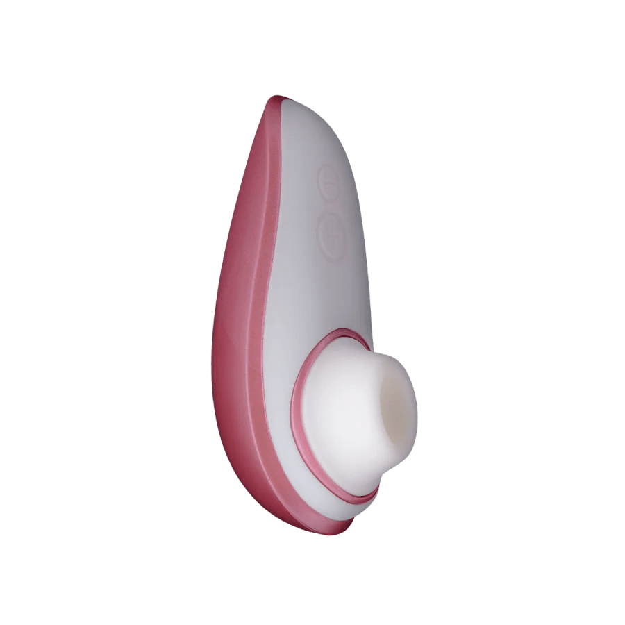 WOMANIZER LIBERTY PLEASURE AIR TRAVEL SIZED CLITORAL STIMULATOR - PINK ROSE Vibrators Womanizer