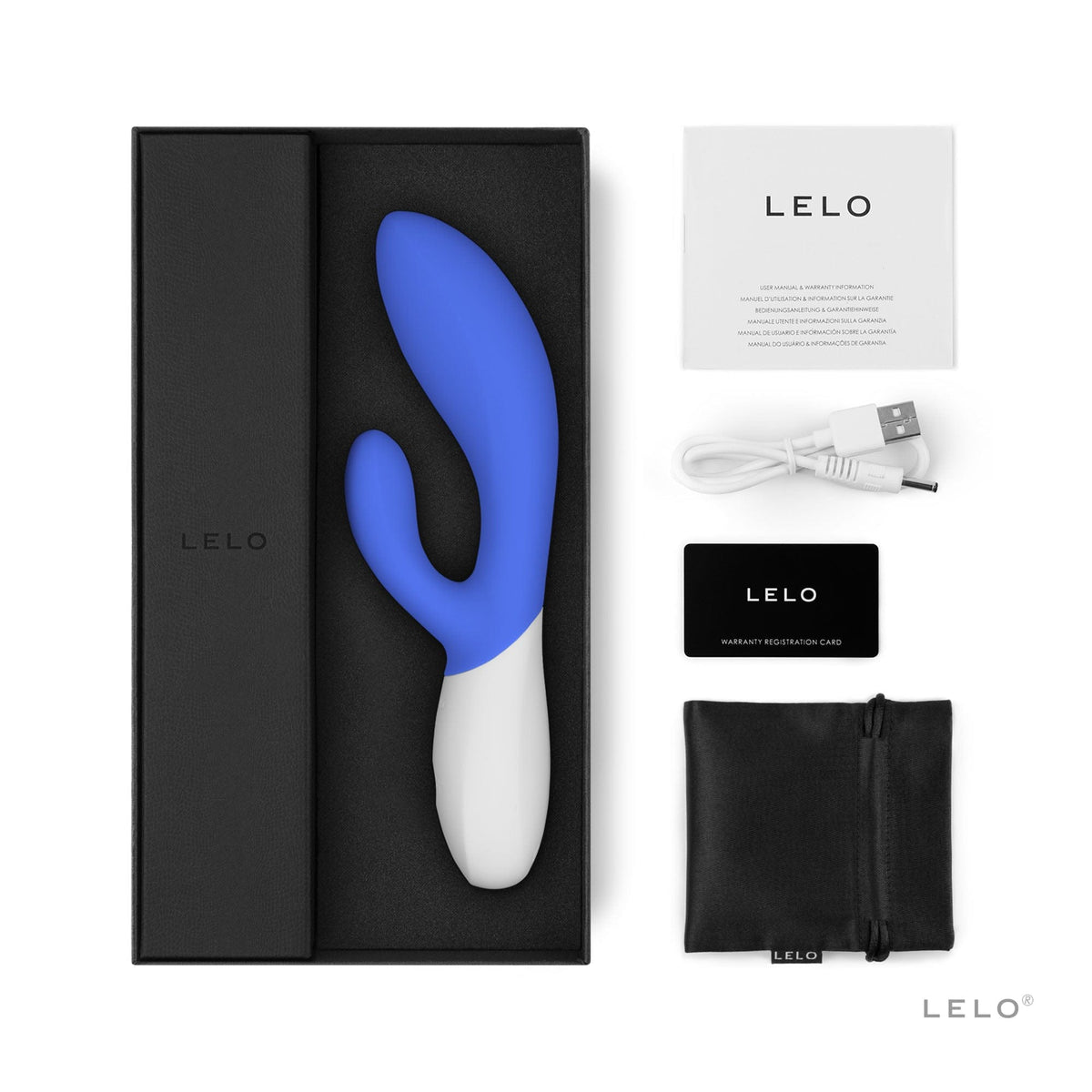 LELO INA Wave 2 Rabbit Vibrator - California Sky Vibrators Lelo