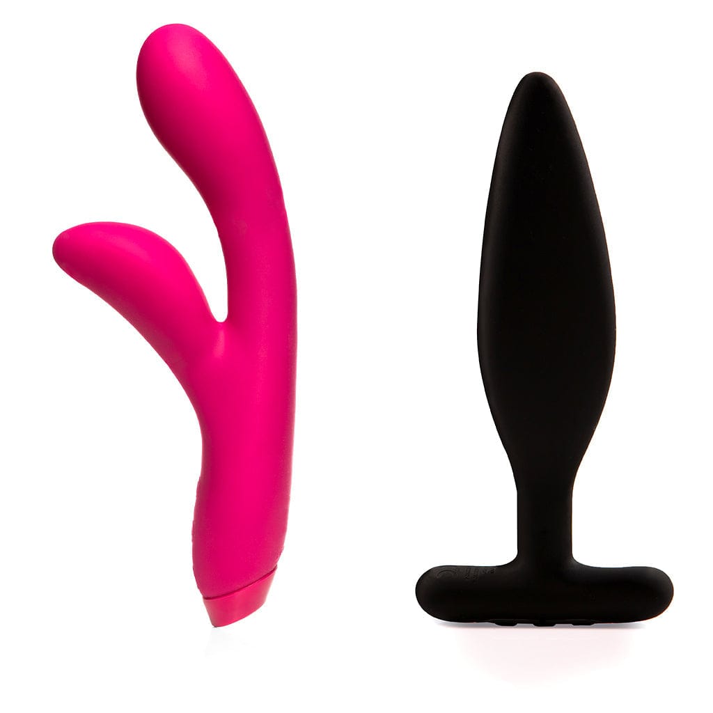 Hera Fuchsia + Egon Vibrating Butt Plug Vibrators Je Joue