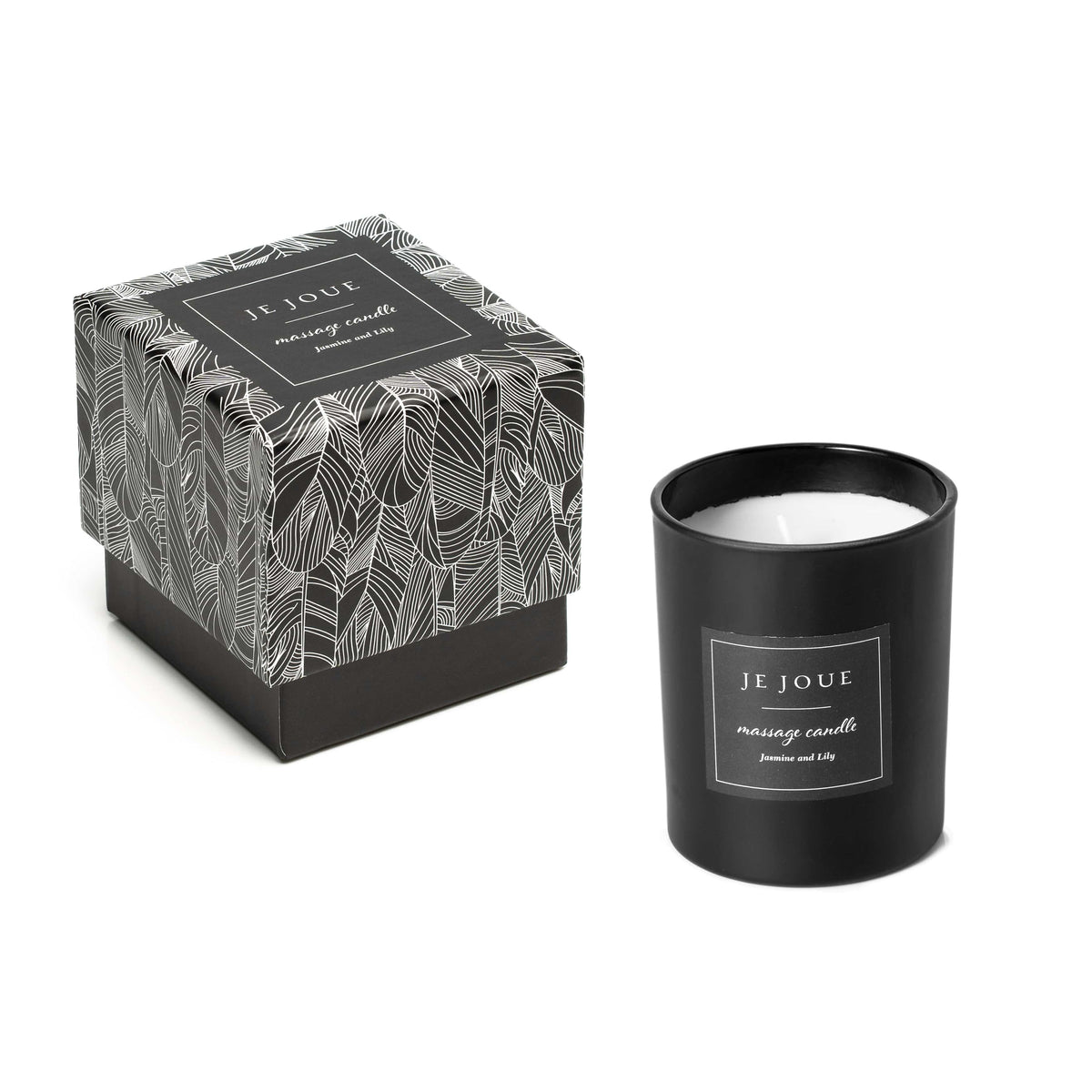 Luxury Massage Candle - Jasmine & Lily Lubes Je Joue