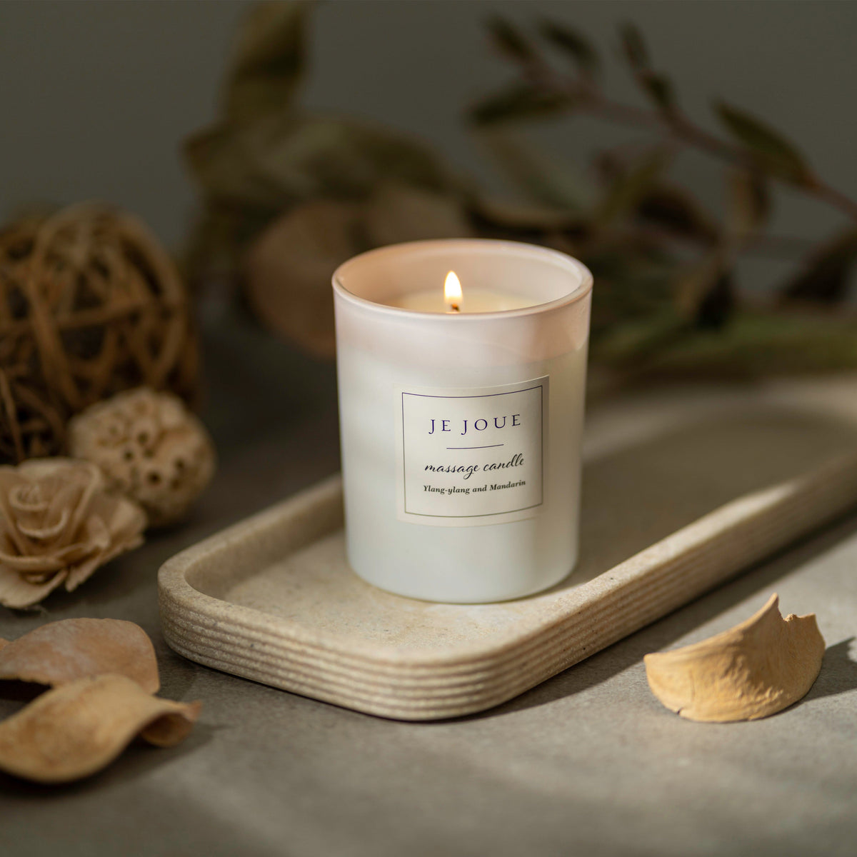 Luxury Massage Candle - Ylang Ylang & Mandarin Lubes & Lotions Je Joue
