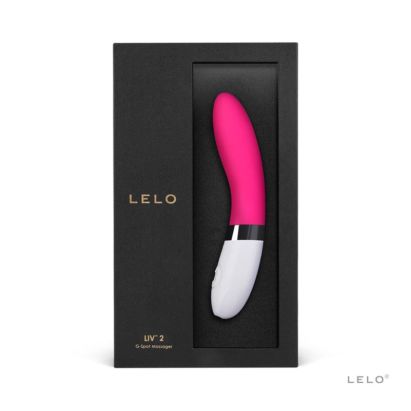 LELO LIV 2 Personal Clitoral and G-spot Massager - Cerise Vibrators Lelo