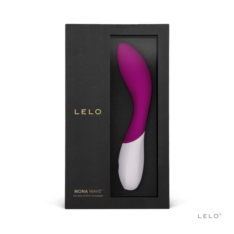 LELO MONA Wave G-Spot Toy - Deep Rose Vibrators Lelo