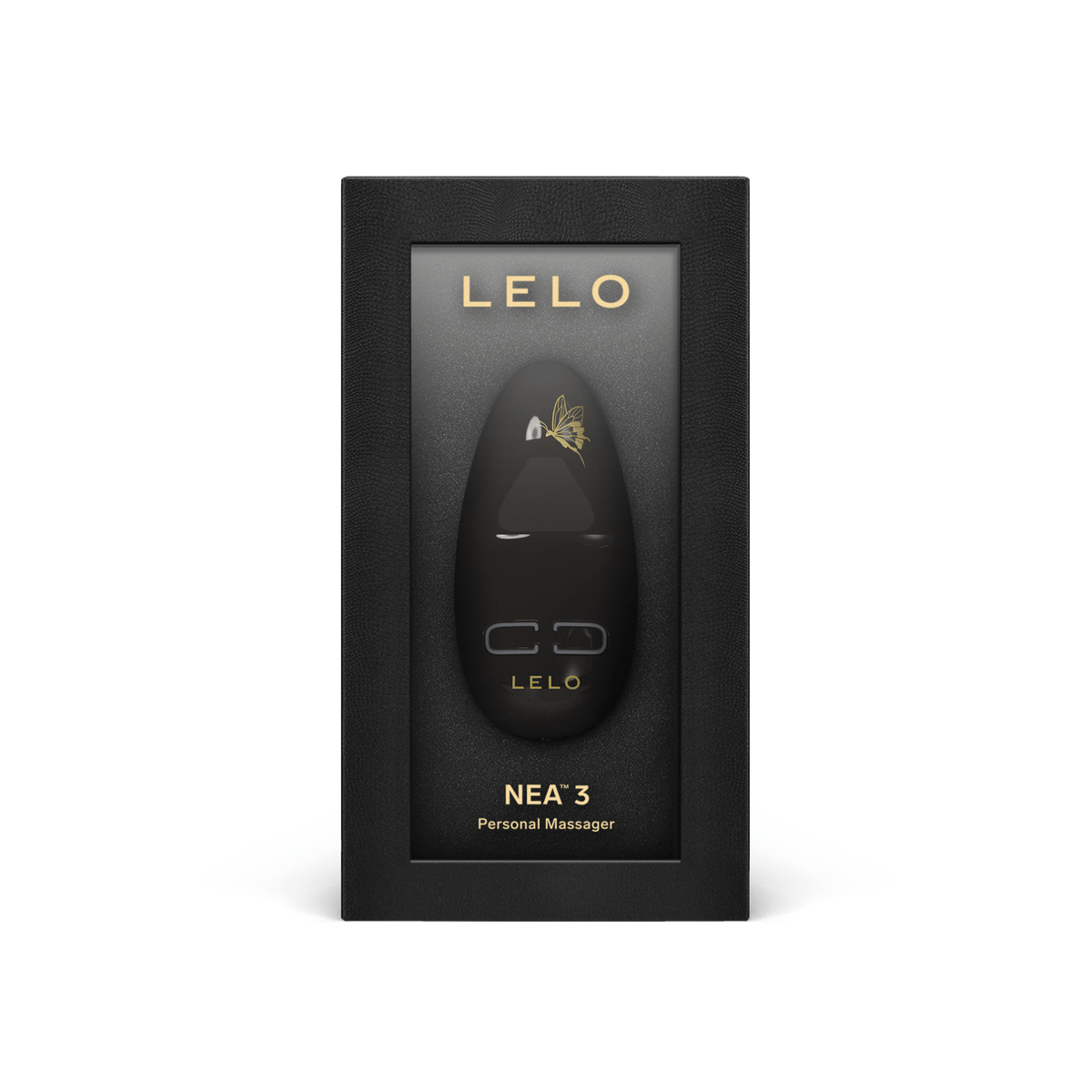 LELO NEA 3 Female Massager for Clitoris - Pitch Black Vibrators Lelo