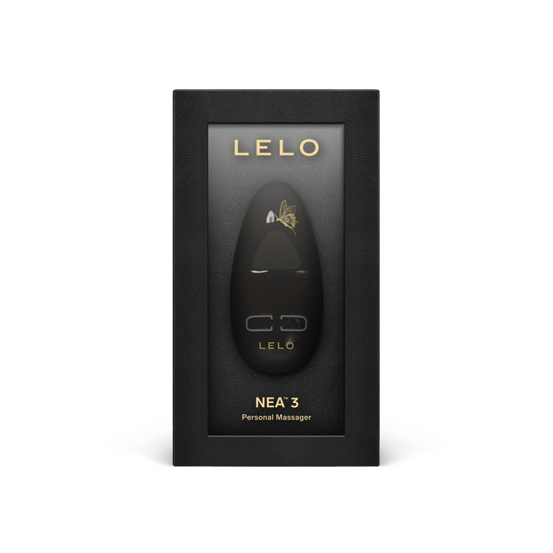 LELO NEA 3 Female Massager for Clitoris - Pitch Black Vibrators Lelo