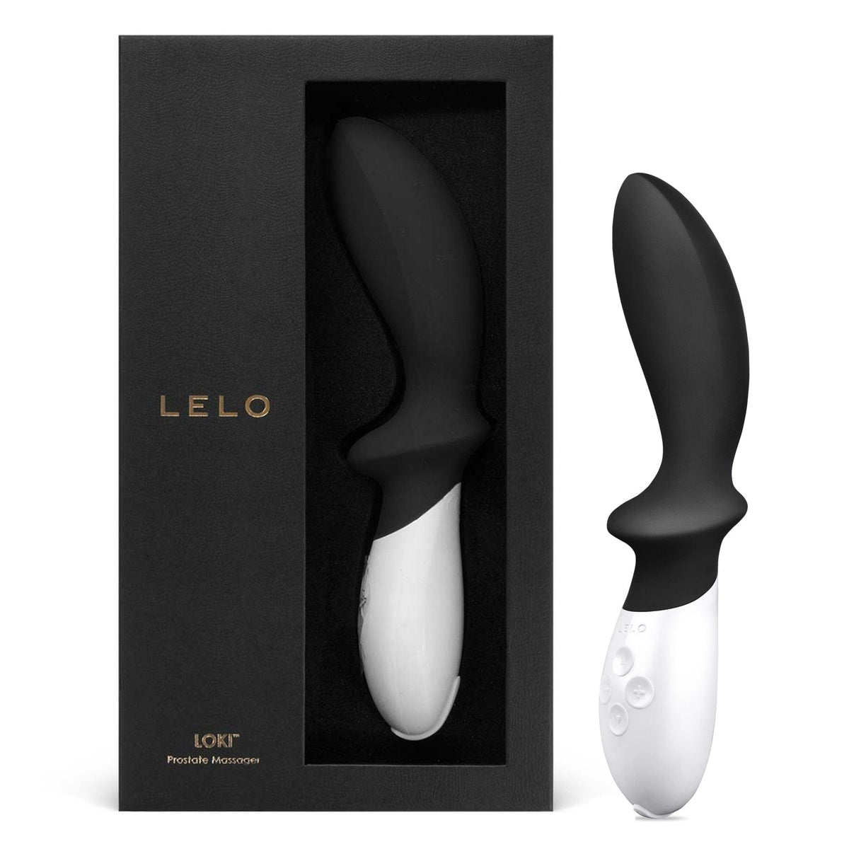 LELO LOKI Anal Vibrator - Obsidian Black Vibrators Lelo