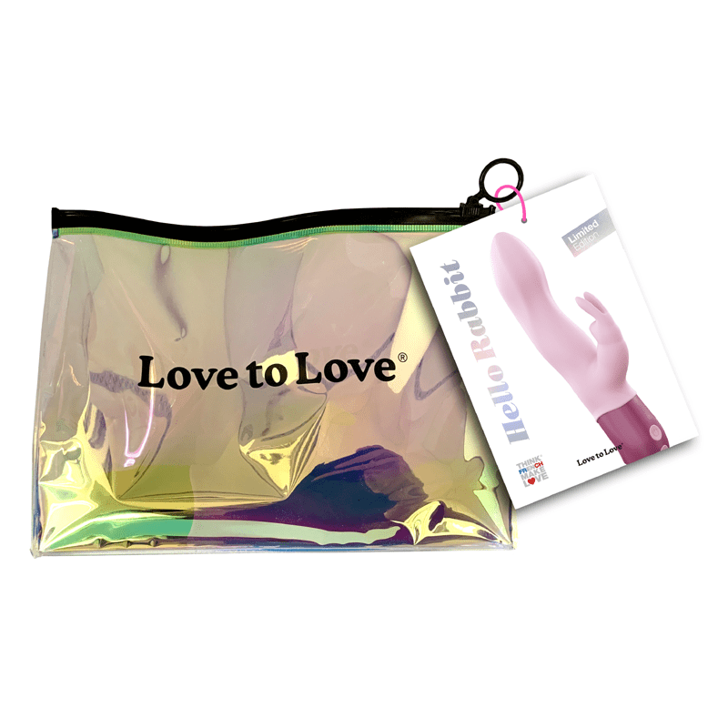 HELLO RABBIT - Rabbit Vibrator - Love To Love - BABY PINK Vibrator LOVE TO LOVE