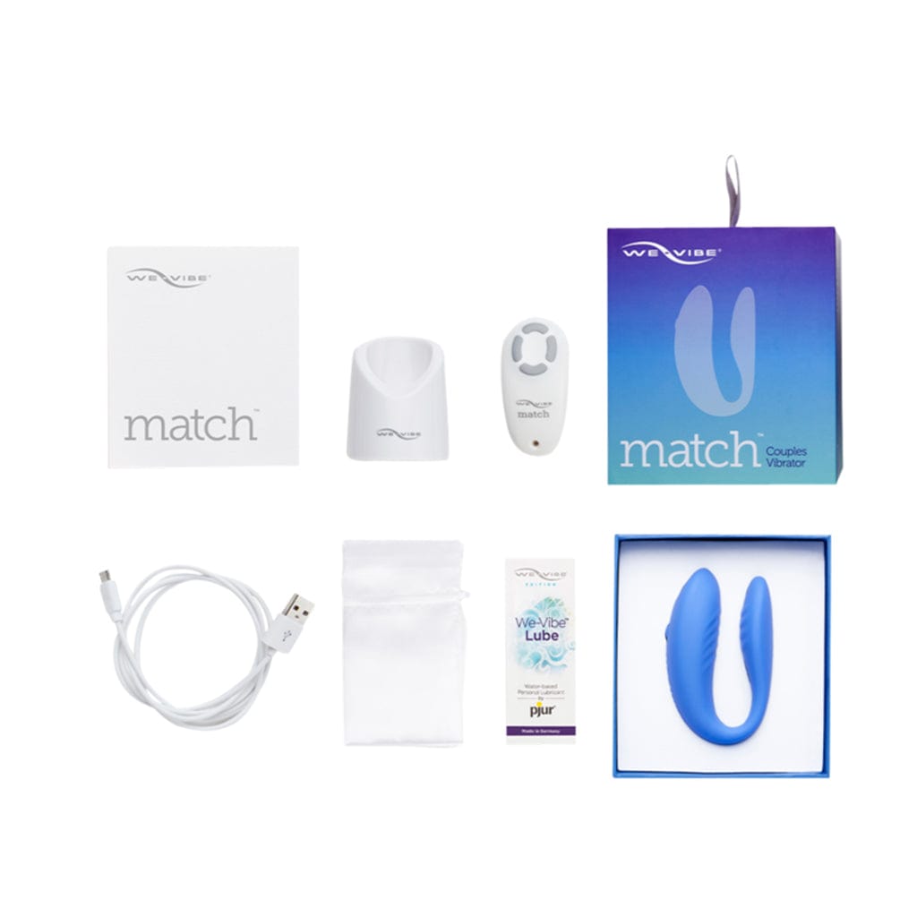 WE-VIBE MATCH REMOTE CONTROLLED COUPLES VIBRATOR Vibrators We-Vibe