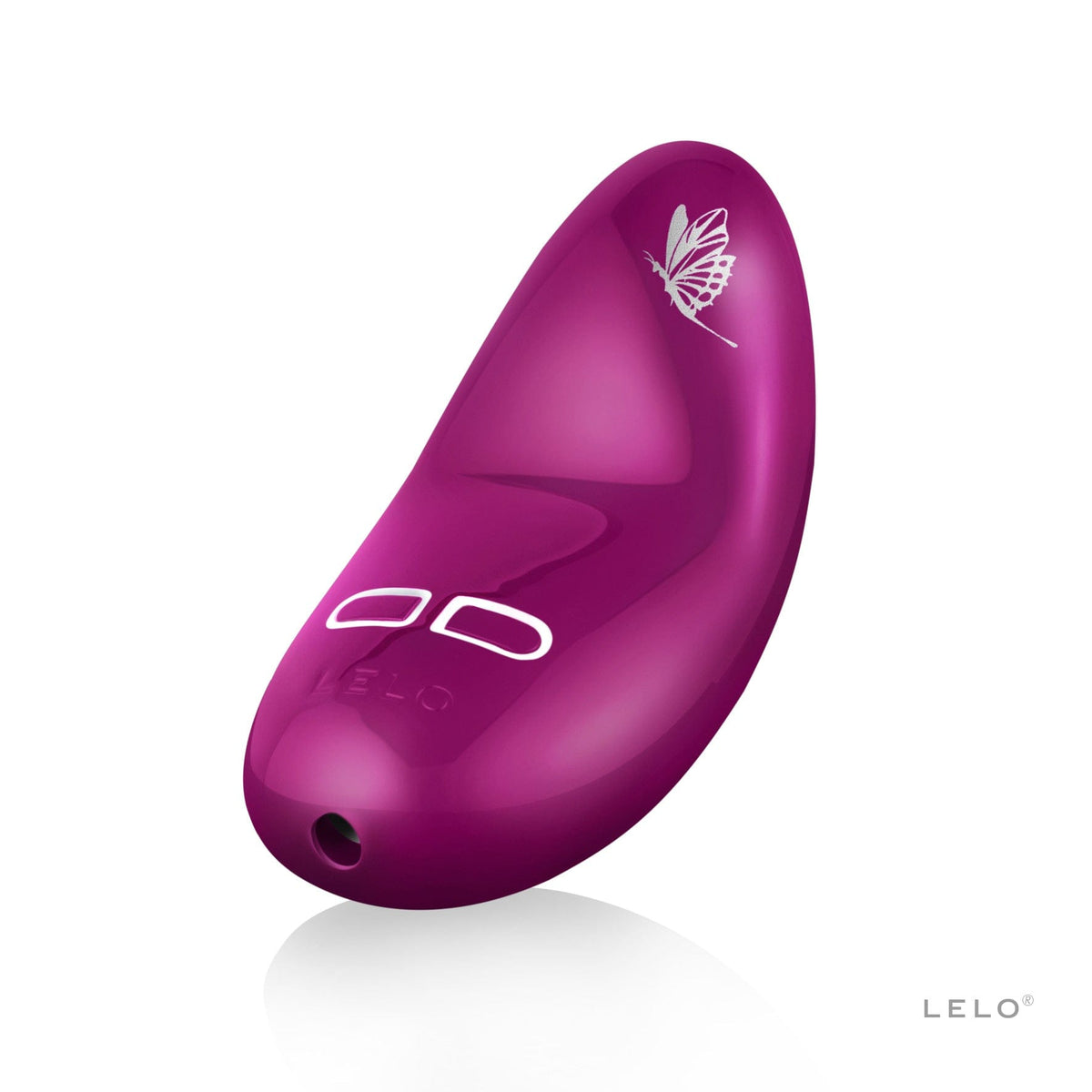 LELO Nea 2 Deep Rose Mini Vibrator with Floral Design Vibrators Lelo