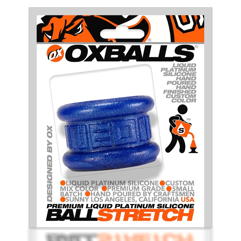 NEO SHORT, ballstretcher - BLUEBALLS METALLIC For Him OXBALLS