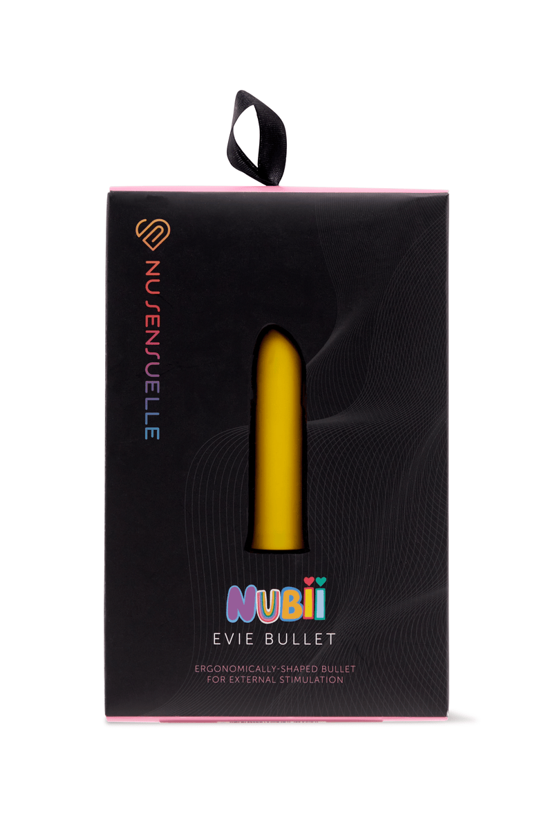 EVIE SLANTED BULLET - Nu Sensuelle - Yellow Vibrators Nu Sensuelle