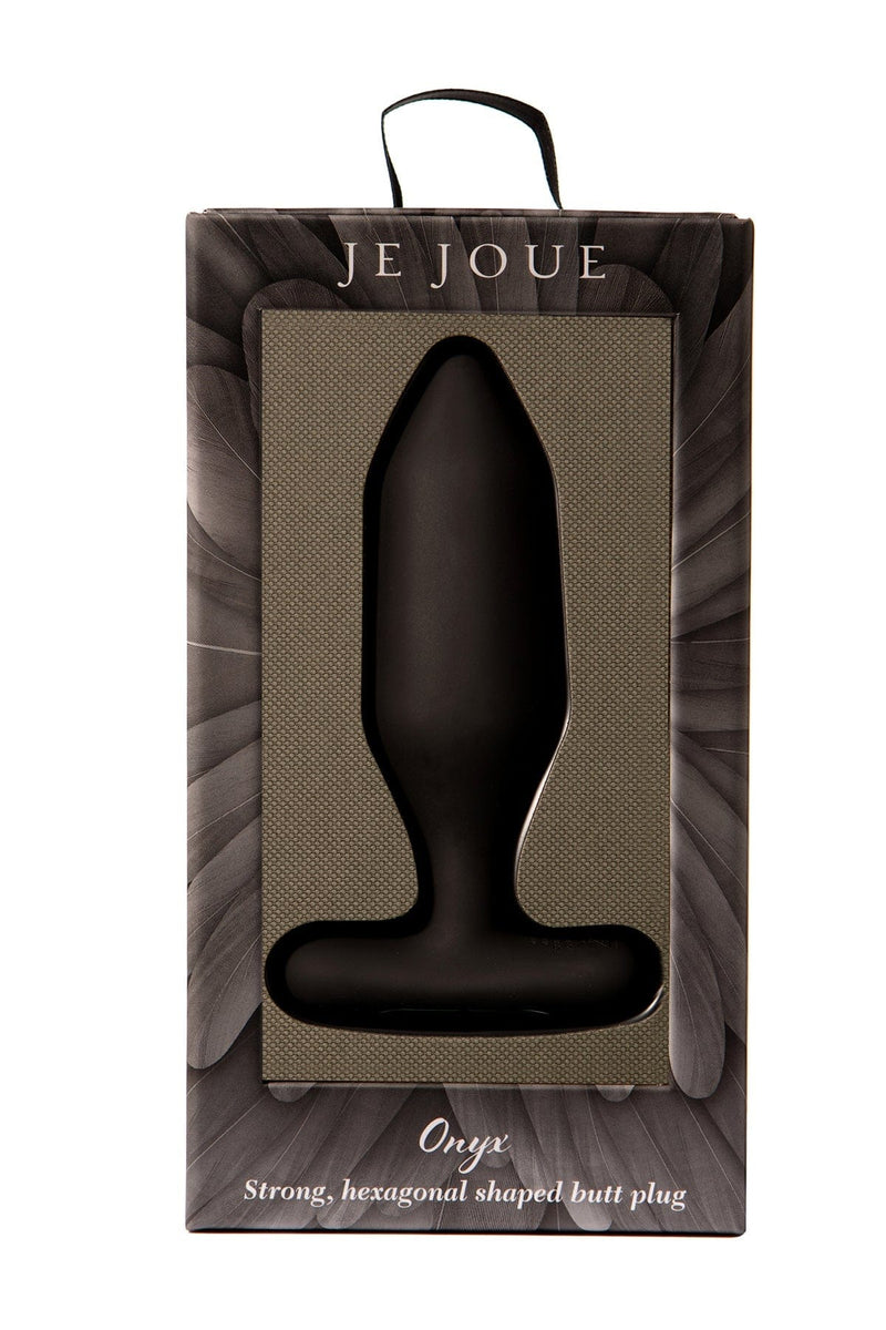 Onyx Vibrating Butt Plug - Je Joue - Black Anal Toys Je Joue