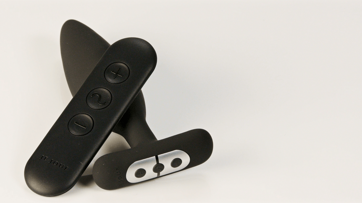 Onyx Vibrating Butt Plug - Je Joue - Black Anal Toys Je Joue