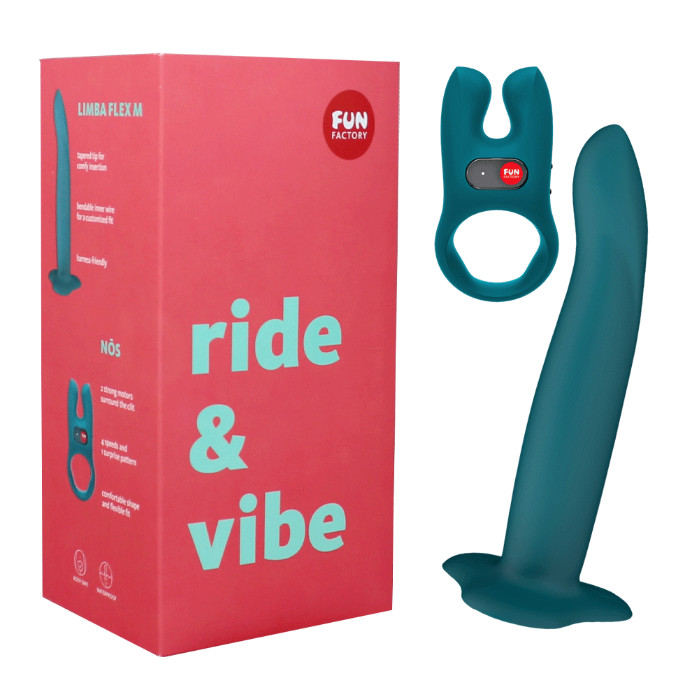 RIDE & VIBE - Set of 2 Best Seller Toys - Fun Factory Vibrators Fun Factory