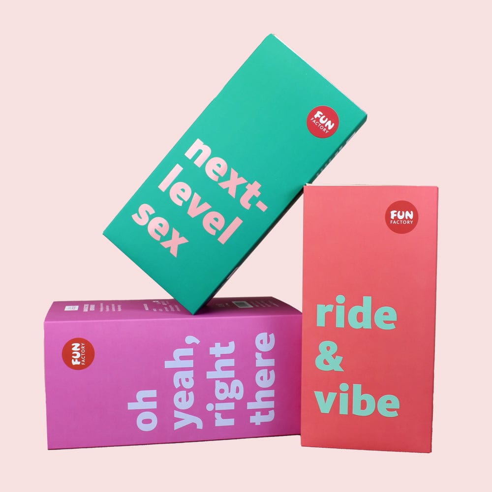 RIDE & VIBE - Set of 2 Best Seller Toys - Fun Factory Vibrators Fun Factory