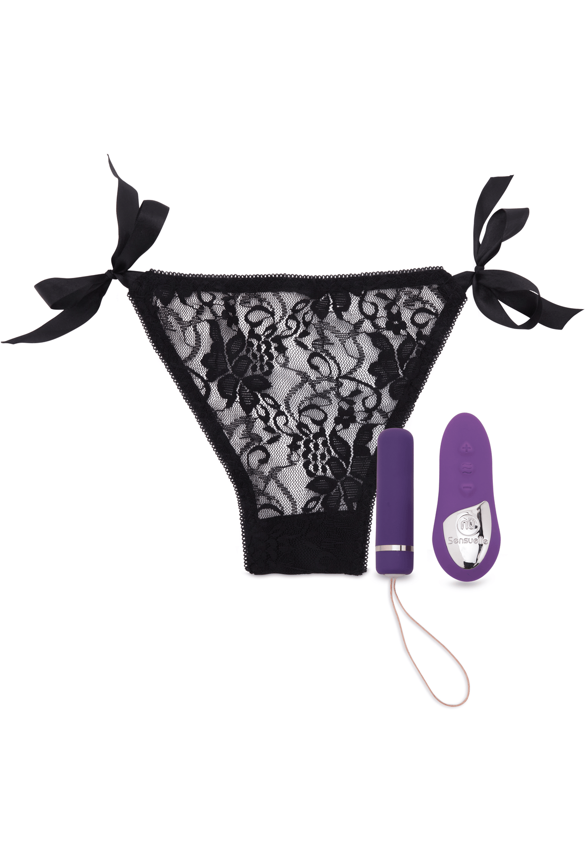 PLEASURE PANTY - Remote Control Wearable Vibrator - Purple Vibrators Nu Sensuelle