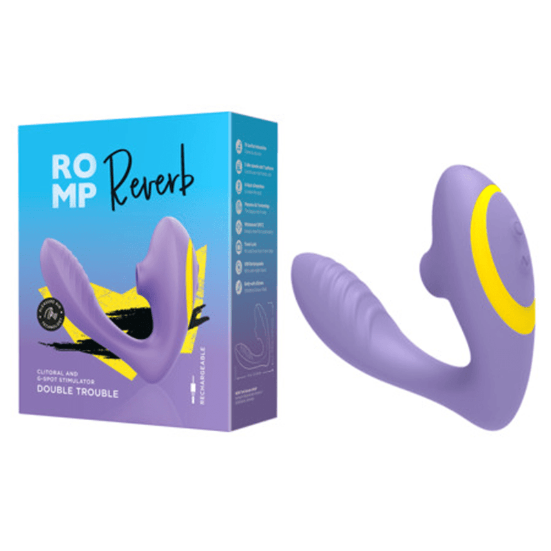 Reverb Rabbit Vibrator - ROMP - Lilac Vibrators ROMP