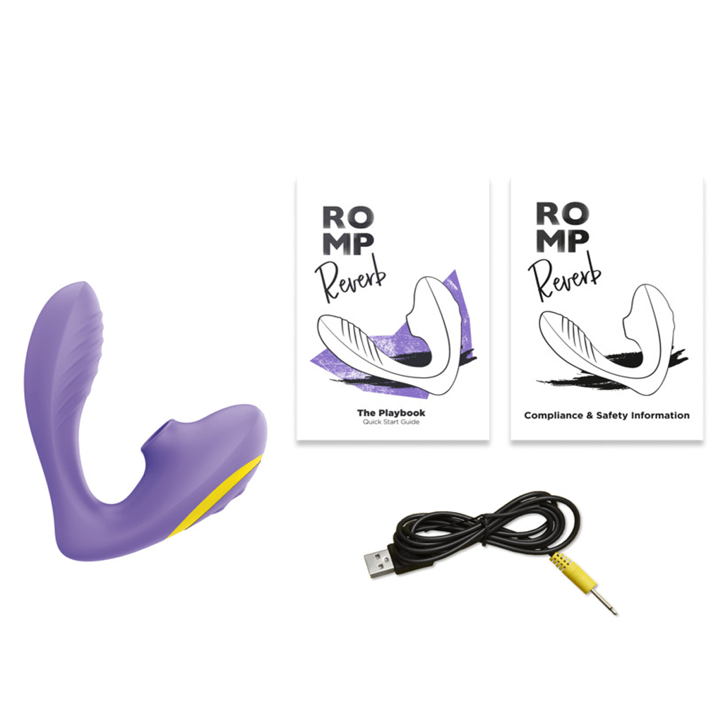 Reverb Rabbit Vibrator - ROMP - Lilac Vibrators ROMP