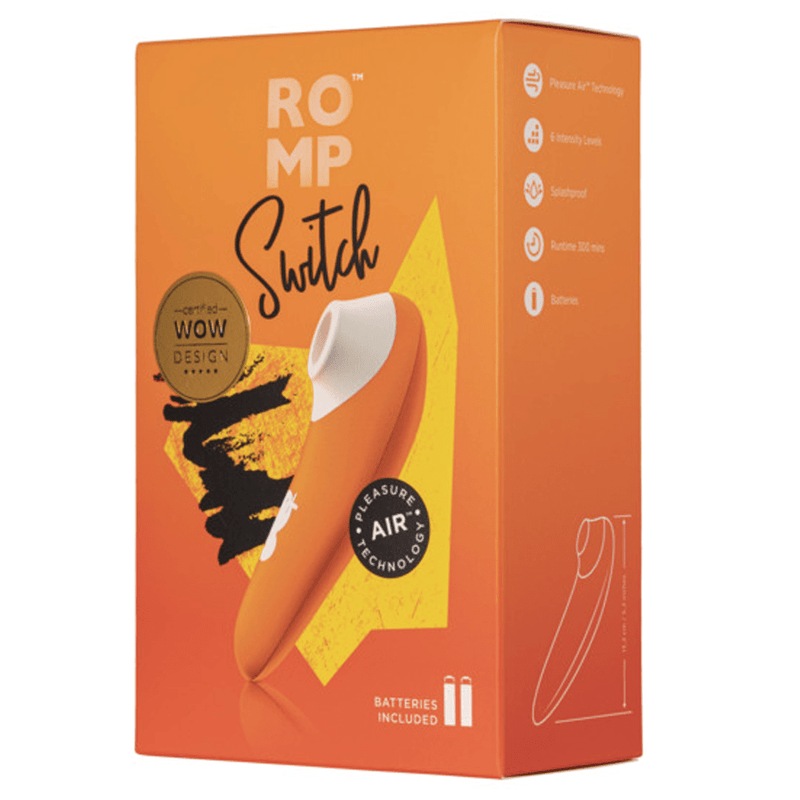 Switch - Clitoral Vibrator - ROMP - Coral Vibrators ROMP