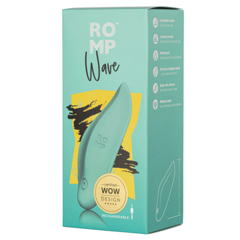 Wave - Lay-On Vibrator - ROMP - Mint Vibrators ROMP