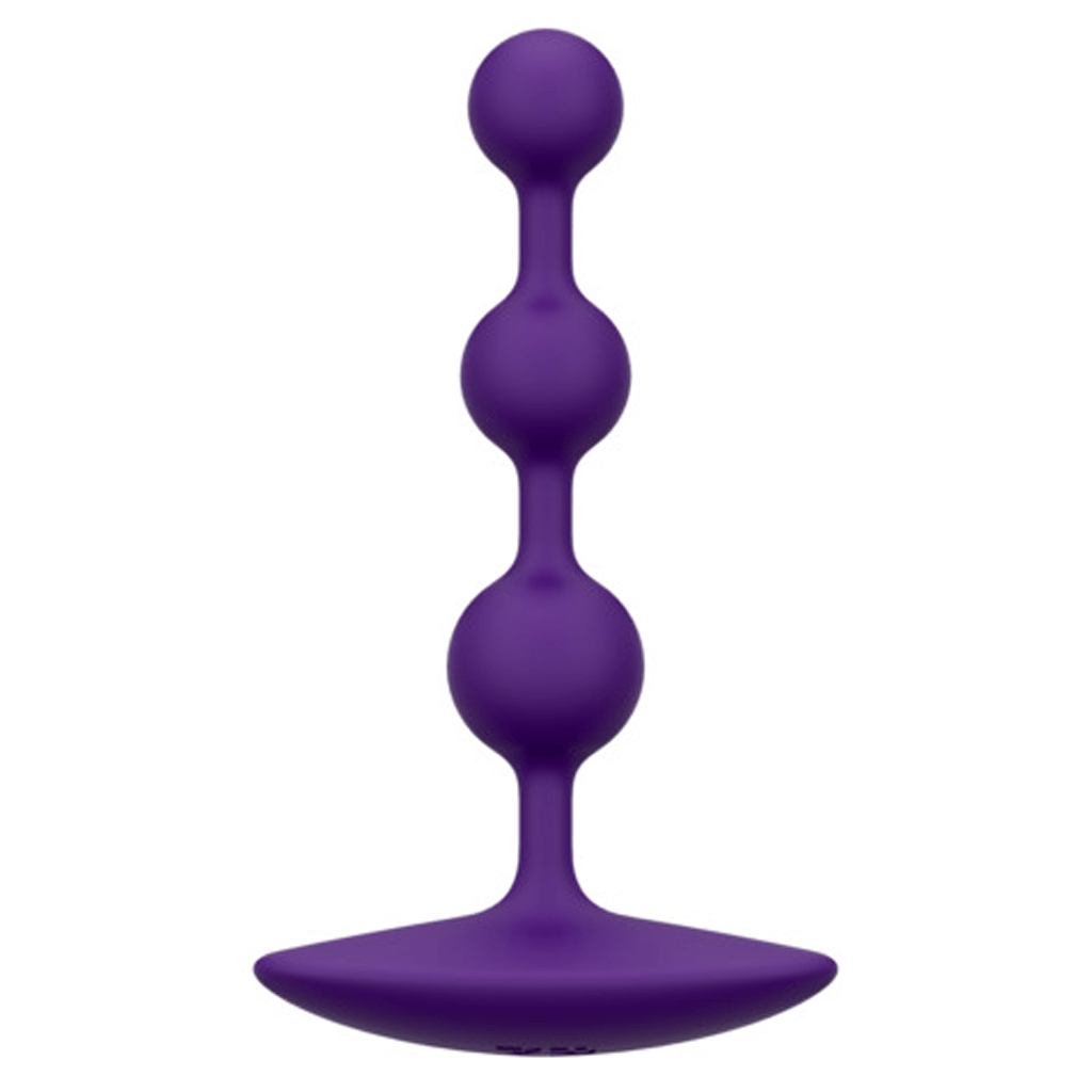 ROMP AMP FLEXIBLE ANAL BEADS - PURPLE Anal Toys ROMP