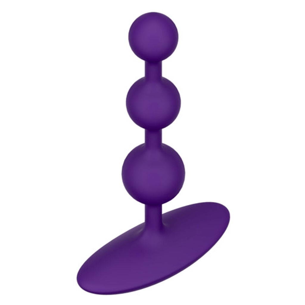 ROMP AMP FLEXIBLE ANAL BEADS - PURPLE Anal Toys ROMP