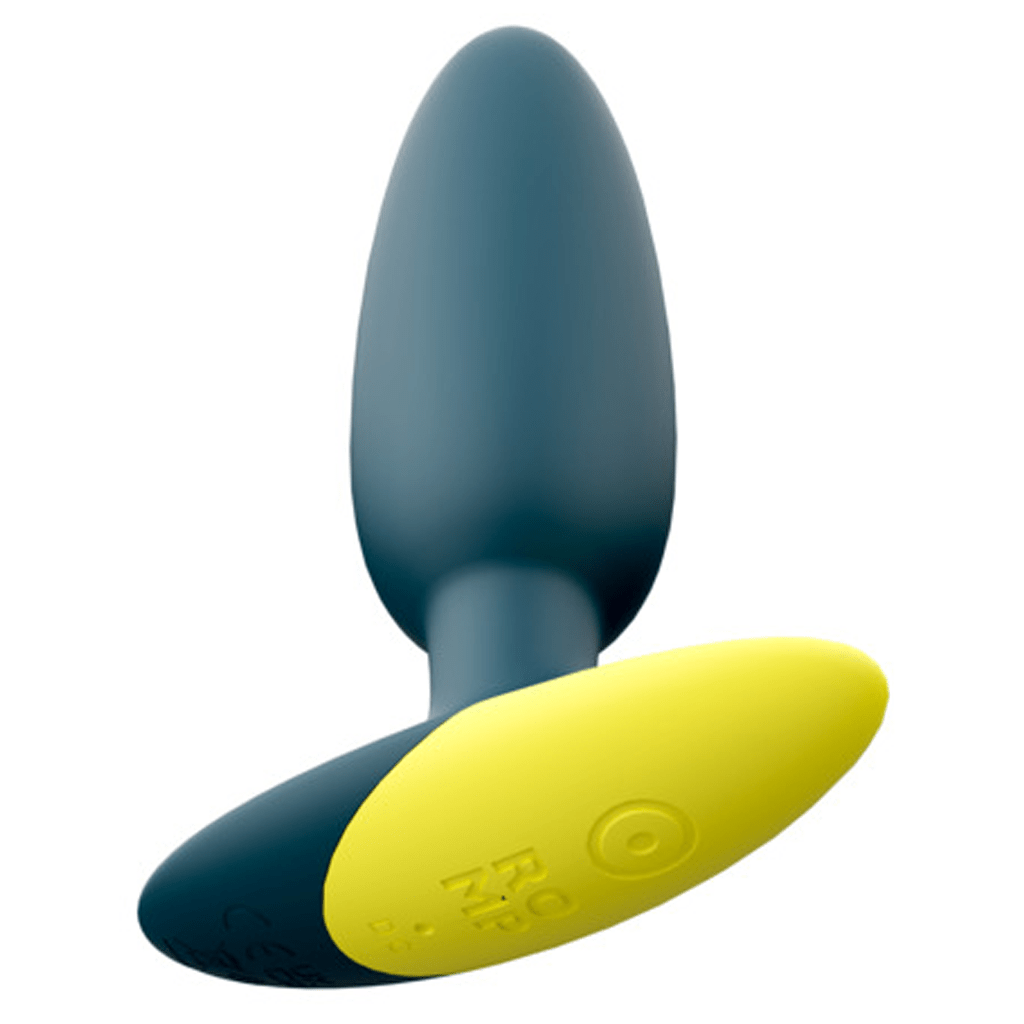 ROMP BASS VIBRATING ANAL PLUG - TEAL Anal Toys ROMP